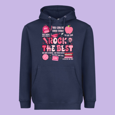 Rock The Best Heavyweight Hoodie Designed By Jahusdesignshop