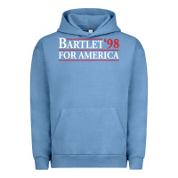 Pigment Pebble Blue barlet for america Urban Hoodie - maiPhamDesign