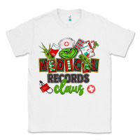 White medical records claus Classic Tee - CowGirlArtShop