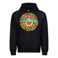 Black hello summer Urban Hoodie - JahusDesignShop