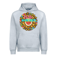 Heather Grey hello summer Urban Hoodie - JahusDesignShop