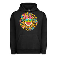 Pigment Black hello summer Urban Hoodie - JahusDesignShop
