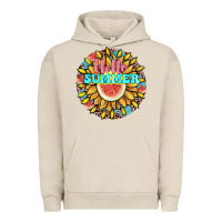 Pigment French Oak hello summer Urban Hoodie - JahusDesignShop