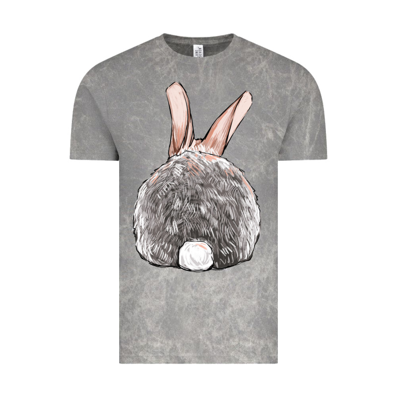 Easter Bunny Back View Vintage Tee by OliviaCreatesArt | Teevron
