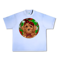 Grape Ice Christmas Toy Poodle Urban Heavy Tee - RanaPortraitStore