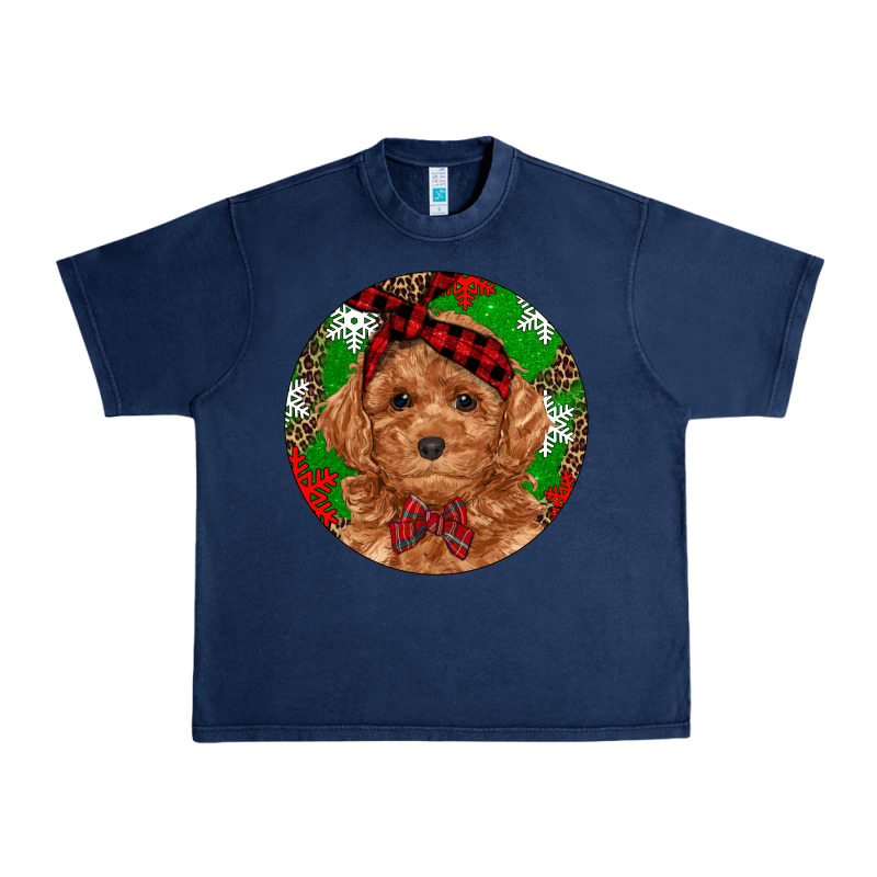 Christmas Toy Poodle Urban Heavy Tee by RanaPortraitStore | Teevron