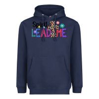 Navy spirit lead me Heavyweight Hoodie - JahusDesignShop