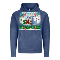Vintage Denim let it snow tumbler Vintage Hoodie - BundleAndBundleShop