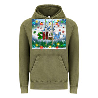 Vintage Olive let it snow tumbler Vintage Hoodie - BundleAndBundleShop