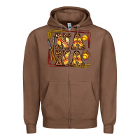Chestnut softball  nana Zipper Hoodie - AdoDesignShop