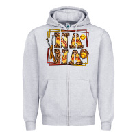 Heather Grey softball  nana Zipper Hoodie - AdoDesignShop