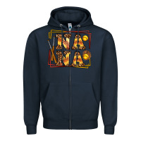 Navy softball  nana Zipper Hoodie - AdoDesignShop