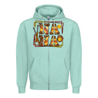 Seafoam softball  nana Zipper Hoodie - AdoDesignShop