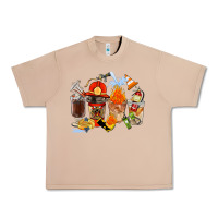 Burro Firefighter Coffee Cups Urban Heavy Tee - FaDigitalArtStudio