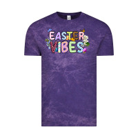 Cloud Purple Easter vibes Vintage Tee - OliviaCreatesArt