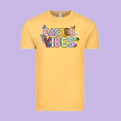 Easter Vibes Vintage Tee Designed By Oliviacreatesart