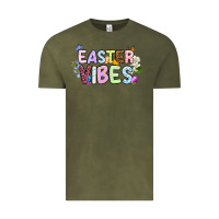 Vintage Olive Easter vibes Vintage Tee - OliviaCreatesArt