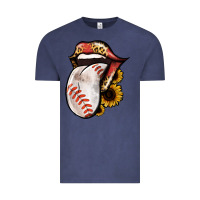 Vintage Denim Baseball Tongue Vintage Tee - Jasminsmagicworld