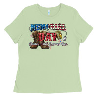 Matcha Memorial day honor ans remember Ladies Tee - CowGirlArtShop