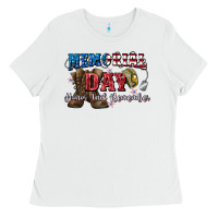 Memorial Day Honor Ans Remember Ladies Tee | Teevron