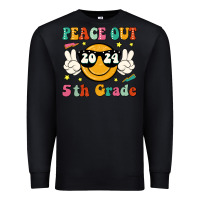 Black peace out 2024 5th grade Premium Sweatshirt - JahusDesignShop
