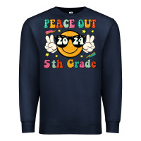 Navy peace out 2024 5th grade Premium Sweatshirt - JahusDesignShop