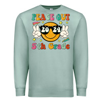 Seafoam peace out 2024 5th grade Premium Sweatshirt - JahusDesignShop