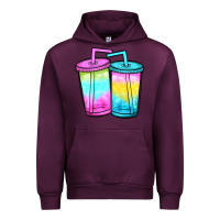 Mauve Wine loaded tea Urban Hoodie - JahusDesignShop
