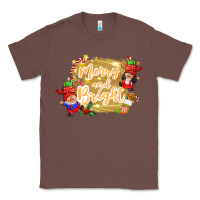 Chestnut merry and bright gnome Classic Tee - CowGirlArtShop