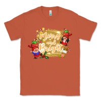 Copper merry and bright gnome Classic Tee - CowGirlArtShop