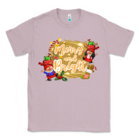 Lilac merry and bright gnome Classic Tee - CowGirlArtShop
