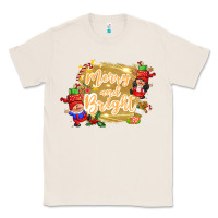 Natural merry and bright gnome Classic Tee - CowGirlArtShop