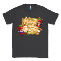 Smoke merry and bright gnome Classic Tee - CowGirlArtShop