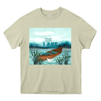 Mossy the lake is my happy place Heavy Core Tee - TumblerDesignByShophia