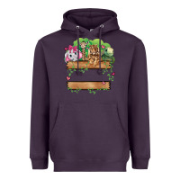 Plum zoo crew Heavyweight Hoodie - JahusDesignShop
