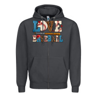 Smoke love baseball Zipper Hoodie - AdoDesignShop