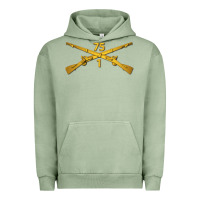 Pigment Oil Green 1st bn 75th infantry regiment ranger branch wo txt Urban Hoodie - maiPhamDesign