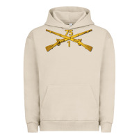Pigment French Oak 1st bn 75th infantry regiment ranger branch wo txt Urban Hoodie - maiPhamDesign