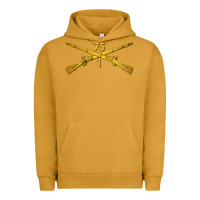 Pigment Peanut Butter 1st bn 75th infantry regiment ranger branch wo txt Urban Hoodie - maiPhamDesign