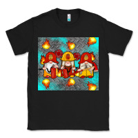 Black firefighter gnomes Classic Tee - Artiststas