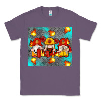 Lavender firefighter gnomes Classic Tee - Artiststas
