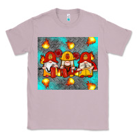 Lilac firefighter gnomes Classic Tee - Artiststas