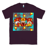 Plum firefighter gnomes Classic Tee - Artiststas