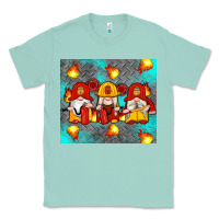Seafoam firefighter gnomes Classic Tee - Artiststas