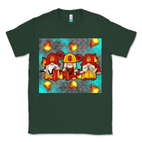Sports Green firefighter gnomes Classic Tee - Artiststas