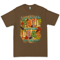 Cacao if you dont like fall you can leaf me alone Premium Tee - CowGirlArtShop