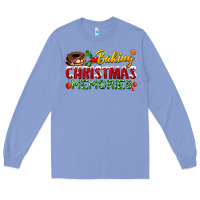 Colony Blue baking christmas memories Long Sleeve Tee - FaDigitalArtStudio