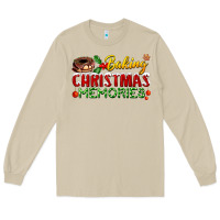 Mushroom baking christmas memories Long Sleeve Tee - FaDigitalArtStudio