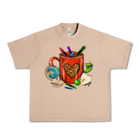 Burro teacher crayons coffee mug Urban Heavy Tee - FaDigitalArtStudio