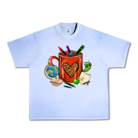 Grape Ice teacher crayons coffee mug Urban Heavy Tee - FaDigitalArtStudio